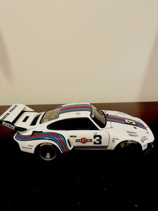Exoto 1/18 Porsche 935 Turbo Martini Racing 1976 Dijon 6 Hours.  See Pictures 5
