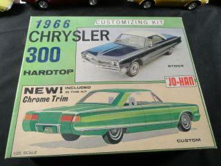1966 Chrysler 300 Hardtop Jo - Han Annual Customizing Kit 1/25 Scale 440 Started