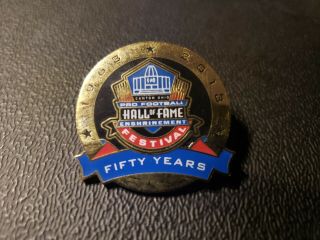 Pro Football Hall Of Fame Lapel Pin Canton Ohio 2013 Enshrinement Festival