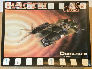 Aliens Dropship 1/72 Kit Hal02 Complete 1989 Halcyon