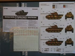 Trumpeter 00928 1/16 WWII German Panther Ausf.  G Early Version 2