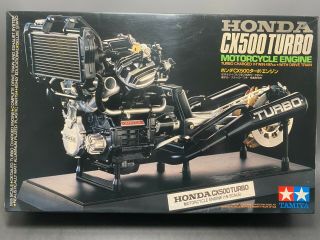 Oshika Tamiya 1/6 Honda Cx500 Turbo Engine Vintage Kit 1983 Unassembled