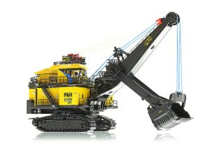 P&h 4100xpc Mining Shovel - Twh 1:160 Scale Model 123 - 01343