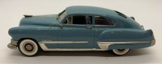 Motor City Usa 1:43 Vintage Mc19 1949 Cadillac 62 Sedanet Blue Handmade In Usa