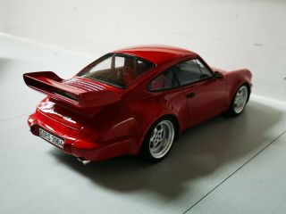 Rare Gt Spirit Porsche 911 964 Rs 3.  8 In Red 1/18
