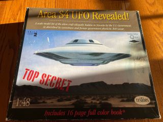 Testors Area S4 Ufo Revealed 1:48 Scale