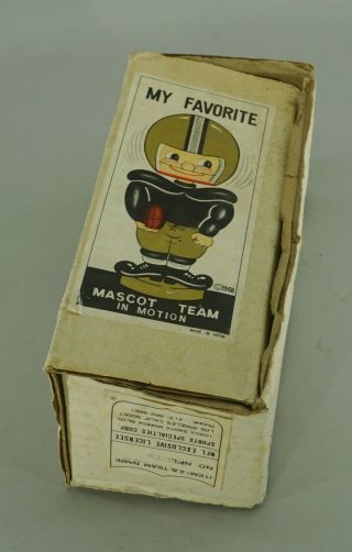 1968 Baltimore Colts Football Bobble Head Nodder Empty Display Box