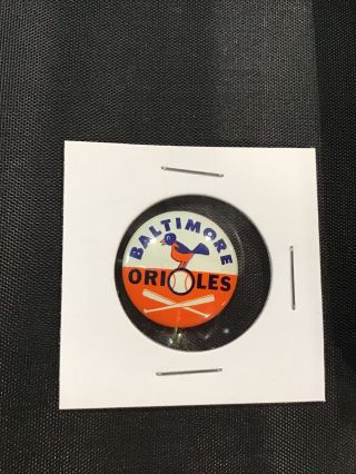 1969 Batimore Orioles Vintage Baseball Contest Crane Potato Chips Pin
