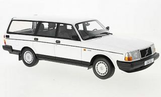 Bos 1989 Volvo 240 Gl White Color 1:18 Item - Quickly