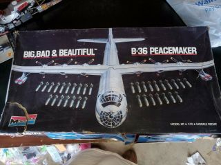 B - 36 Peacemaker ☆ " Big,  Bad & " Usaf ☆ Monogram 1:72 Model Kit 5707