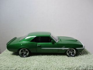 1/18 Gmp Green 1968 Chevy Camaro Yenko S/c