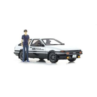 Kyosho - 1:18 Toyota Ae86 - Initial D W/figure - Box