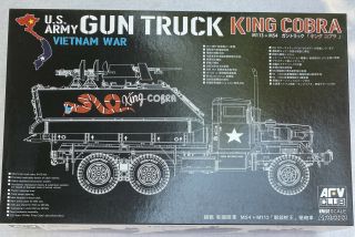 Afv Club 1/35 M113,  M54a2 Gun Truck Plastic Model Kit Af35323