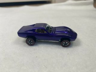 Purple US Corvette Redline Hot Wheels 3