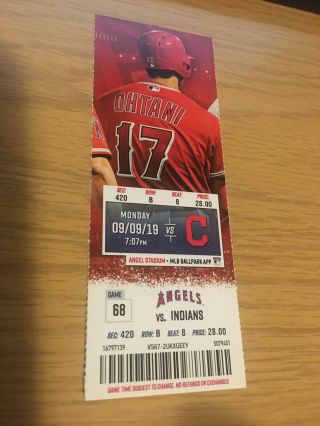 Angels Albert Pujols Career Home Run 655 Ohtani Picture On Ticket