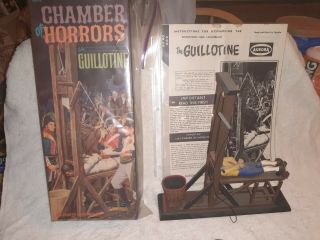 The Chamber Of Horrors Guillotine Complete 1964 Aurora Rare