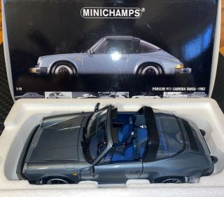 1:18 1983 Minichamps Porsche 911 930 Carrera Targa (blue)
