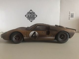 Exoto 1/18 1966 Ford Gt 40 Mk Ii 4 Le Mans Race Weathered