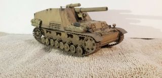 Built 1/35 German Nashorn Panzer Iv Ww 2 Tank Professionally Built