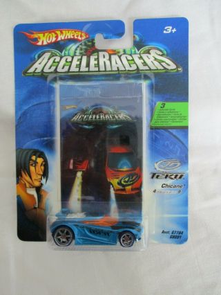 Hot Wheels 2005 Accelleracers Teku 4/9 Chicane In Card