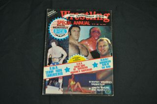 Wrestling Monthly - Special Annual 1977 - Bruno Sammartino Cover (f - Vf)