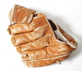 Vintage Youth Size Baseball Glove Pro Model Full Grain Cowhide Rawlings? 2