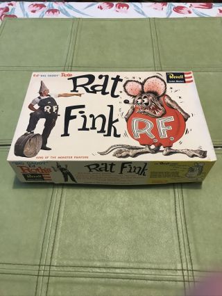Revell - Ed " Big Daddy " Roth - Rat Fink - Model Kit Estate Find H - 1305:70