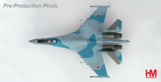 Su - 35S Flanker E Red 5 Russian Air Force,  Latakia,  Syria 2016 1:72 Hobby Master 2
