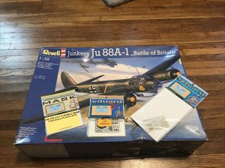1/32 Revell Junkers Ju 88a - 1 Eduard Mask And Etch Details No Decals