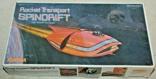 Rare 1975 Aurora " Land Of The Giants " Spindrift Rocket Transport Model Kit Nrmib