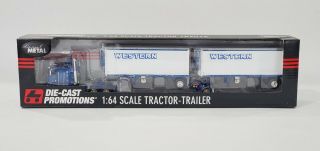 Dcp Western Distributing Pup Trailers 33493 1/64 Scale Die Cast Promotions