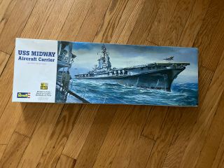 Revell Uss Midway 1/547 Model Last Wwii Us Navy Air Craft Carrier