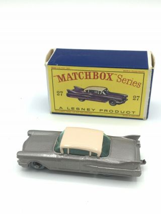 Matchbox 27c Cadillac Sixty Special In Type D2 Box