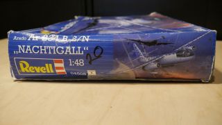 1/48 Revell Model Kit Arado Ar 234 B - 2/N Nachtigall 04505 Open Box Parts 2