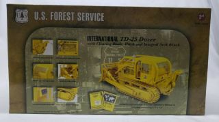 International IH TD - 25 Dozer Clearing Blade - USFS Forestry 1st First Gear 1/25 4