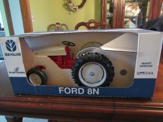 Scale Models 1/8 Scale Die Cast Ford 8n Tractor - Nib - Never Displayed