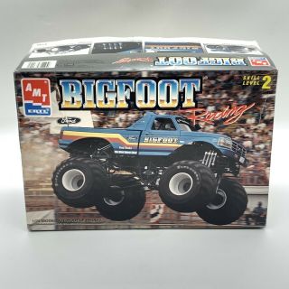 1993 Amt Ertl Bigfoot Monster Truck Ford Racing 1:25 Model Kit 8149 - Open Box