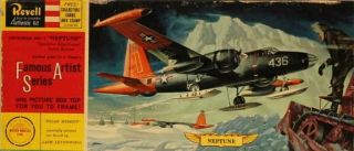 Revell 1:170 Lockheed P2v - 7 Neptune Famous Aircraft Series Cr 1960 Kit H - 170u