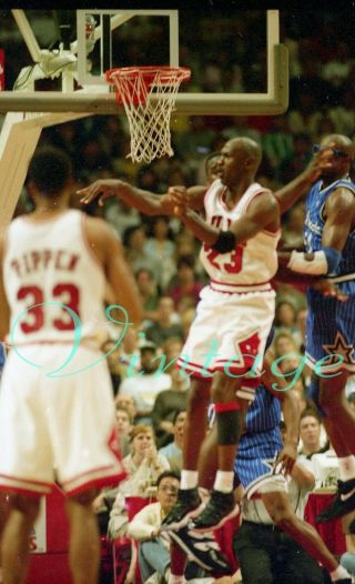 1995 Playoffs Michael Jordan Chicago Bulls - 35mm Film Negative