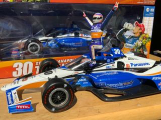 2020 Indianapolis 500 Winner Takuma Sato W/figure Greenlight 1/18 Ims Exclusive