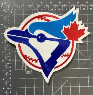 Vintage Toronto Blue Jays Huge Major League Baseball Jersey Patch Mlb On Canada