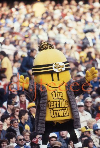 1983 Pittsburgh Steelers Terrible Towel - 35mm Football Slide