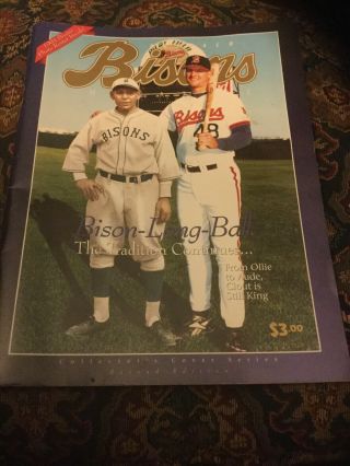 1994 Buffalo Bisons Baseball Program - Collectors Cover Series