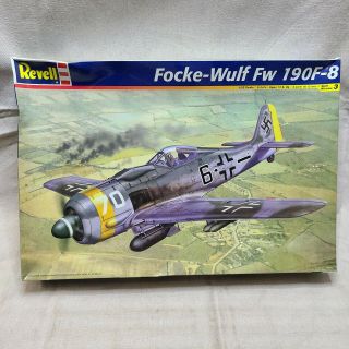 Revell 85 - 5517 1/32 Focke Wulf Fw 190 F - 8 (2001) Open Box - Rare Plastic Kit