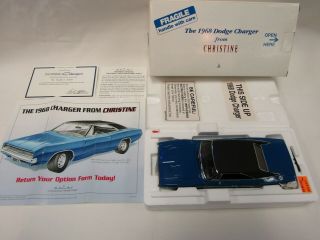 Danbury 1:24 Die Cast 1968 Dodge Charger From " Christine "