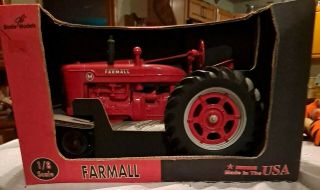 Farmall Case M Toy Tractor Collectible 1/8 Scale