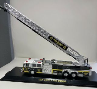 Code 3 Collectibles Jack Daniels 7 Fire Brigade Ladder W/ Protective Case 2