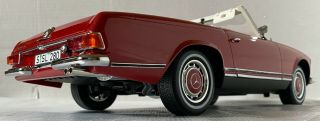 Premium Classixxs 1968 Mercedes Benz 280 SL W113 Pagode Red 1/12 Hard Top 2