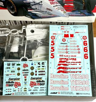 Tamiya 1/20 Newman Haas K Mart Texaco Lola T93/00 Ford ' 93 Indy Car World Champ 3