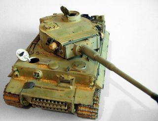Pro - Built 1/35 - Tiger I Ausf.  E/h,  Tunisia